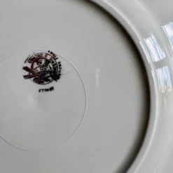 Lot de 10 assiettes plates vintage dépareillées (L12)