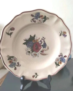 Lot de 6 assiettes Sarreggumine Agreste