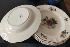 Lot de 6 assiettes Sarreggumine Agreste