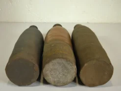 Lot de 3 BOUTEILLES anciennes en GRES de Ger