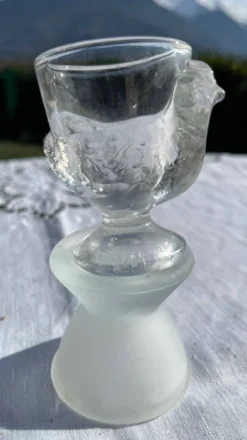Lot de 3 cocotiers en verre