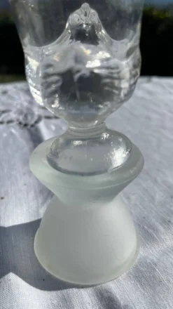Lot de 3 cocotiers en verre