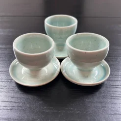 Lot de 3 coquetiers