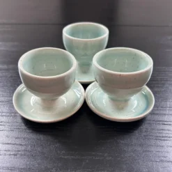 Lot de 3 coquetiers
