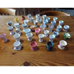 Lot de 38 coquetiers