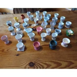 Lot de 38 coquetiers