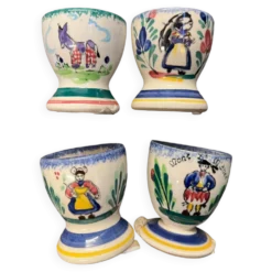 Lot de coquetiers artisanaux