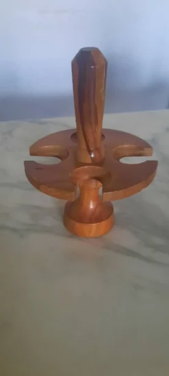 Lot de coquetiers en bois