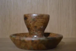 Lot de 2 coquetiers en grès