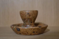 Lot de 2 coquetiers en grès