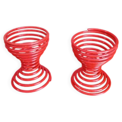 Lot de 2 coquetiers ressorts