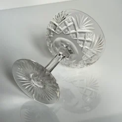 Lot de 6 coupes à champagne en cristal de Saint-Louis | Modèle Gavarni