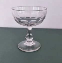 Lot de 2 coupes cristal champagne Baccarat