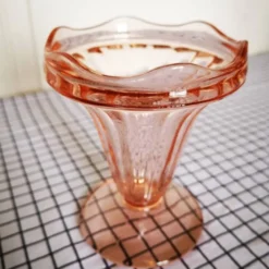Lot de 6 coupes à glace Rosaline – Luminarc – Années 1970