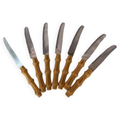 Lot de 7 couteaux vintage