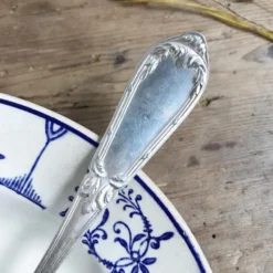 Lot de 6 cuillères en métal argenté