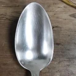 Lot de 6 cuillères en métal argenté