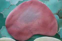 Lot de 3 dessous de plats en céramique artisanale raku