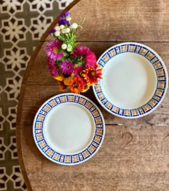 Lot de deux plats vintage - Robinson de Badonvillier