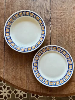 Lot de deux plats vintage - Robinson de Badonvillier