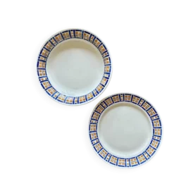 Lot de deux plats vintage - Robinson de Badonvillier