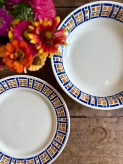 Lot de deux plats vintage - Robinson de Badonvillier