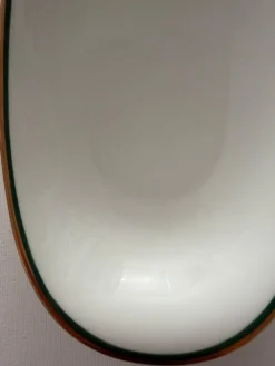 Lot de deux raviers en porcelaine Limoges Bernardaud
