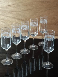 Lot de 6 flutes à champagne Luminarc Gourmet modèle