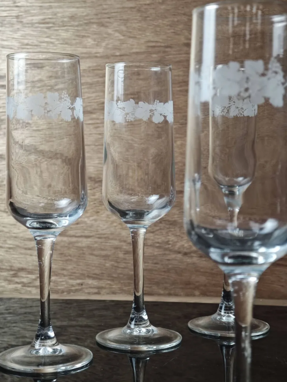 Lot de 6 flutes à champagne Luminarc Gourmet modèle "Grabè"