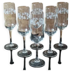 Lot de 6 flutes à champagne Luminarc Gourmet modèle