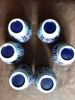 Lot de 6 gobelets céramique artisanal