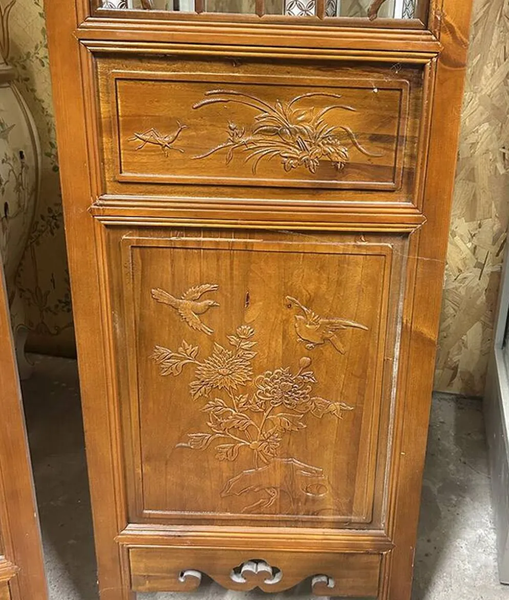 Lot de 2 panneaux vietnamiens