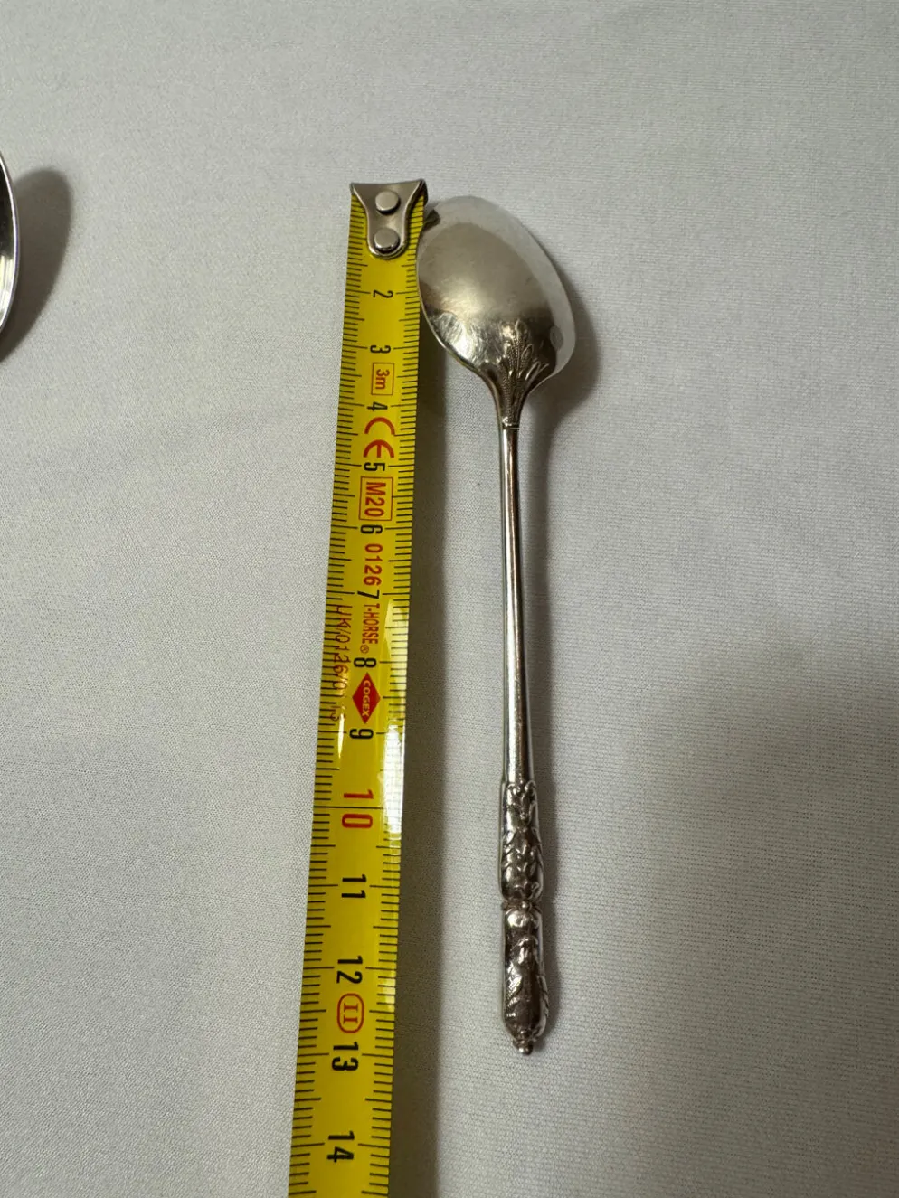Lot de 10 petites cuillères Boulenger en métal argenté