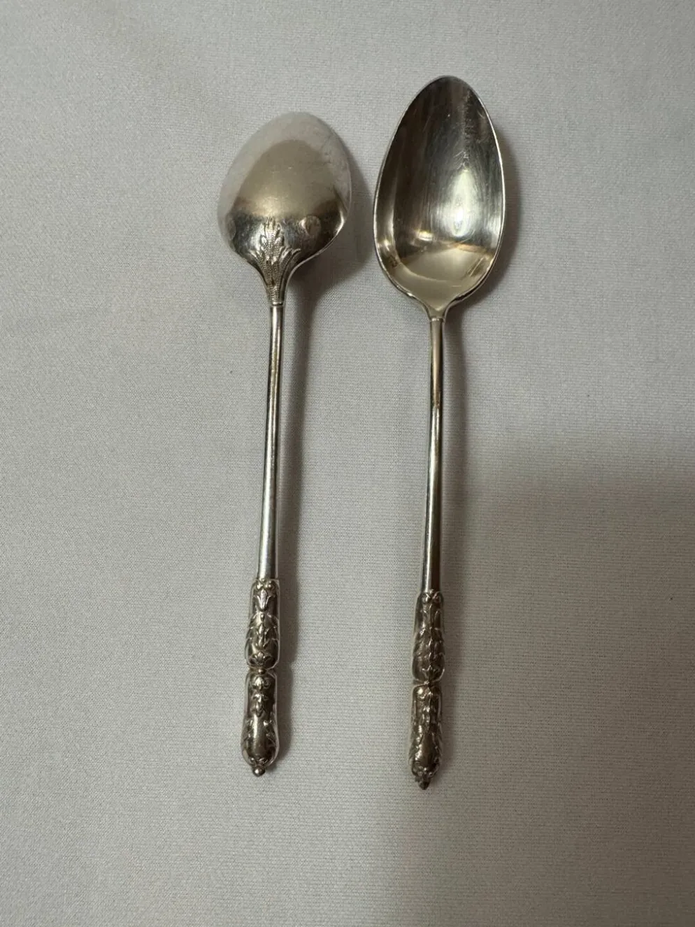 Lot de 10 petites cuillères Boulenger en métal argenté