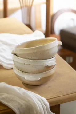 Lot de 3 petits plats individuels « Maëlys »