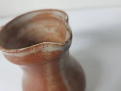 Lot de 3 Pichets / pots à lait en céramique Signé Daniel Auger (Puisaye)