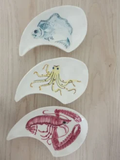 Lot de 3 plats apéritif.
