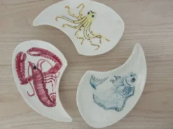 Lot de 3 plats apéritif.