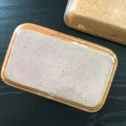 Lot de 2 plats à beurre anciens