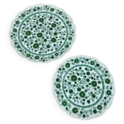 Lot de 2 plats de service ronds Rosenthal Monbijou Giscard vintage