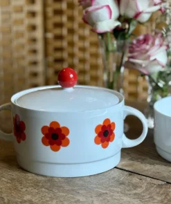 Lot de 3 plats de service vintages Scherzer Bavaria
