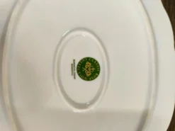 Lot de 2 plats ovales en porcelaine Rosenthal Monbijou