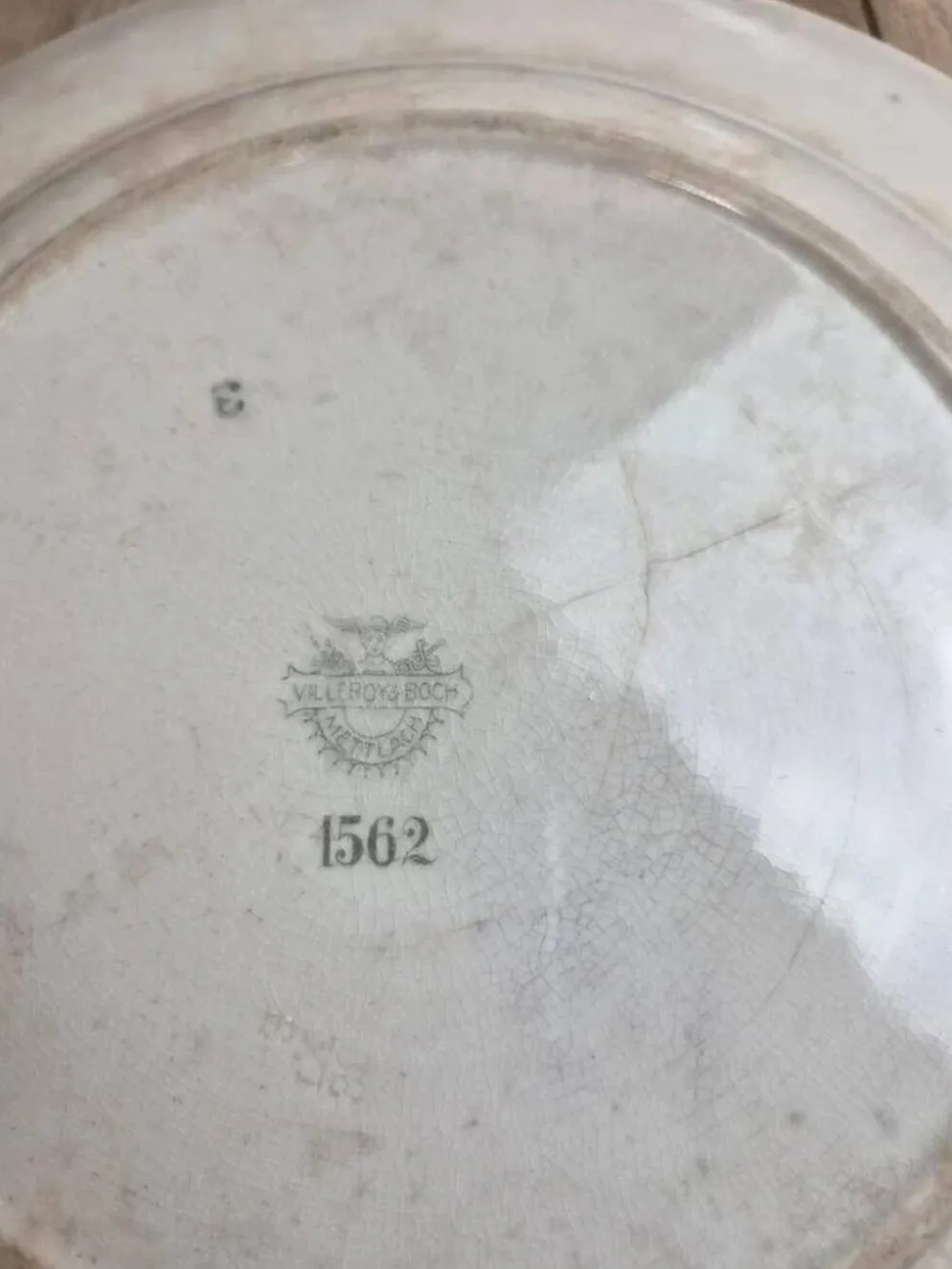 Lot de 2 plats Villeroy & Boch Mettlach 1562 – décor floral vintage