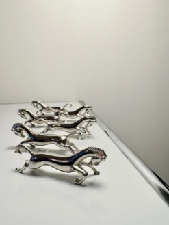 Lot de 6 porte-couteaux chevaux