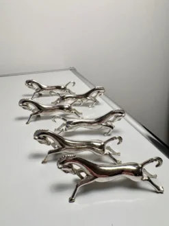 Lot de 6 porte-couteaux chevaux