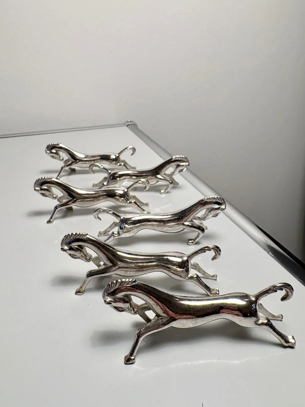 Lot de 6 porte-couteaux chevaux