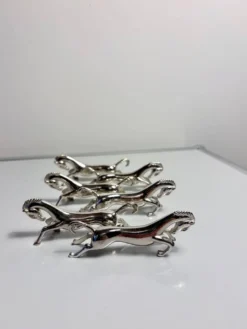 Lot de 6 porte-couteaux chevaux