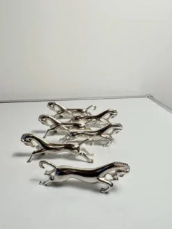 Lot de 6 porte-couteaux chevaux