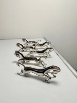 Lot de 6 porte-couteaux chevaux
