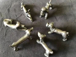 Lot de porte -couteaux chiens